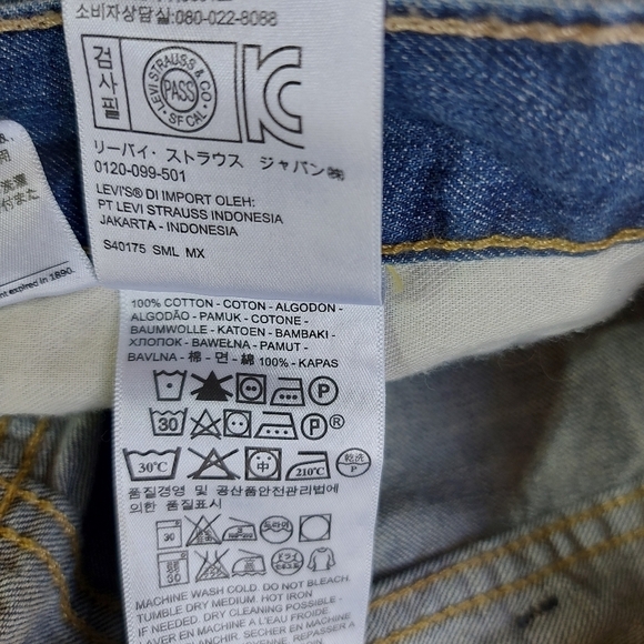 📣2/40$📣  LEVI'S 514 men's jeans size 40 - Picture 8 of 8